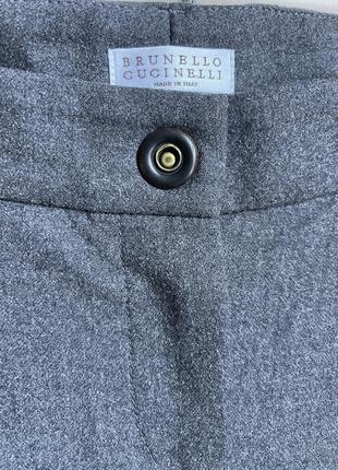 Шерстяные брюки штаны люкс  brunello cucinelli оригинал италия4 фото