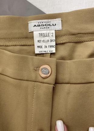 Absolu стрейчевые штаны замша кожаные лосины высокая посадка7 фото