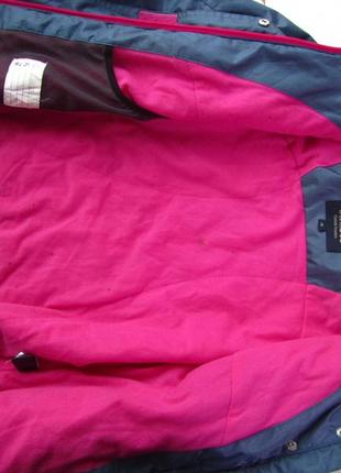 Теплая зимняя горно лыжная термо куртка парка водонепроницаемая ветрозащитная wanabee nova 5006 фото