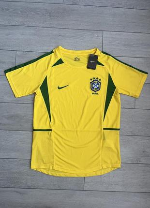 Футбольна футболка brazil brasil football soccer nike jersey world cup