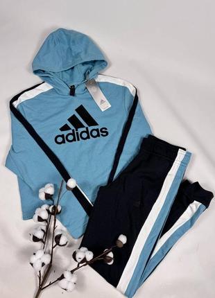 Подростковый спортивный костюм adidas ☘️3 фото