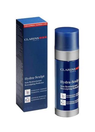 Clarins clarinsmen hydra-sculpt resculpting perfector увлажняющий крем-гель для моделирования контура лица8 фото