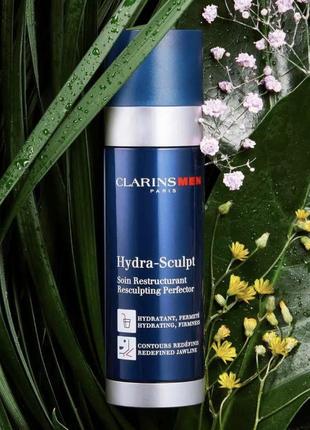 Clarins clarinsmen hydra-sculpt resculpting perfector увлажняющий крем-гель для моделирования контура лица5 фото