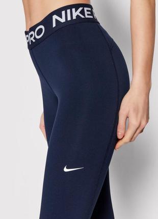 Лосины жен. nike w np 365 tight (арт. cz9779-451)3 фото