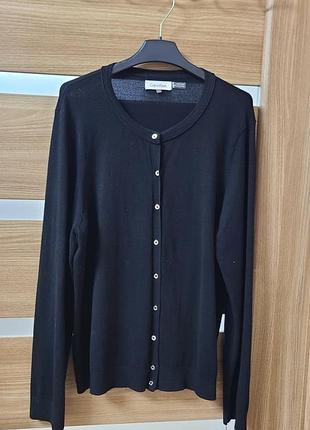 Кофта на гудзиках calvin klein. оригінал.