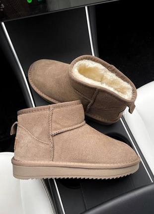 Уггі ugg classic ultra mini brown5 фото