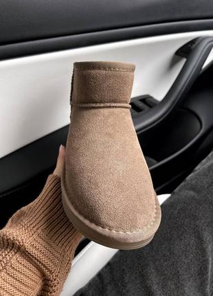 Уггі ugg classic ultra mini brown2 фото