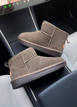 Угги ugg classic ultra mini brown