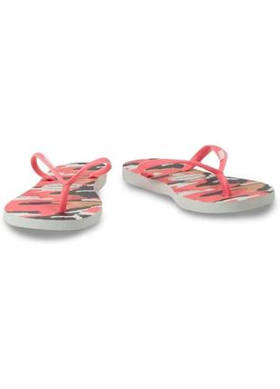 Вьетнамки женские havaianas slim camu белые 35/36 eu5 фото