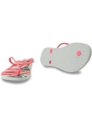 Вьетнамки женские havaianas slim camu белые 35/36 eu7 фото