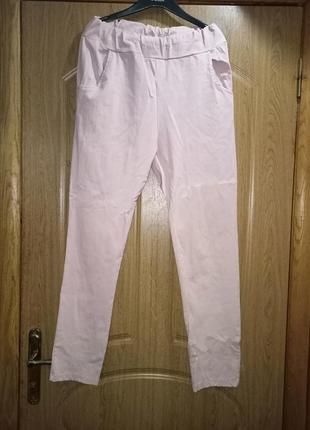 Очень эластичные стрейчевые штаны, скинни,46-54разм., италия.