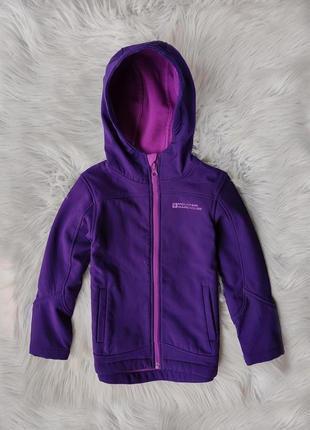 Спортивна термо куртка softshell мембрана софтшелл вологостійка худі з капюшоном mountain warehouse
