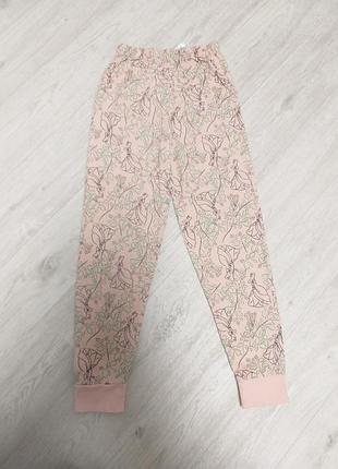 Домашние пижамные штаны на 7-8 лет