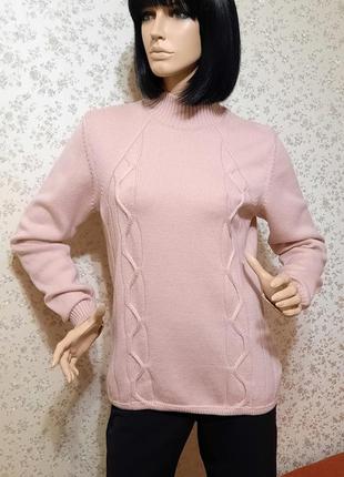 Свитер peter hahn італія р. євро 40 чиста шерсть мериноса шерстяний гольф