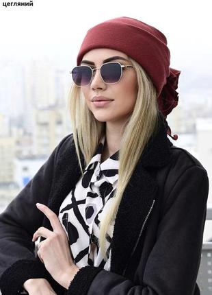 Шапка бандана на флісі