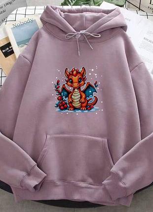 Теплый худи