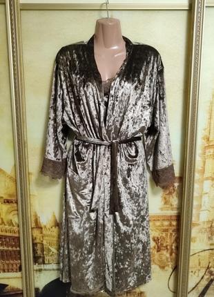 Батальные комплекты из бархатного велюра супер качества!!!
размеры:2xl;3xl
4xl;5xl
производитель:🇹🇷
тм nicoletta