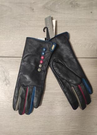 Шикарные перчатки из натуральной кожи премиум класса vera tucci , размер м2 фото