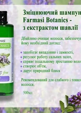 Шампуни на натуральных травах botanics от farmasi3 фото