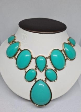 Кольє "кольори літа", біжутерія сша