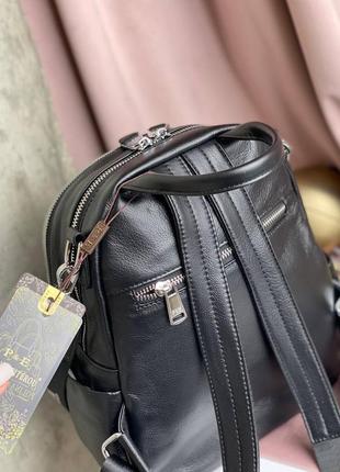 Кожаный рюкзак polina&eiterou4 фото