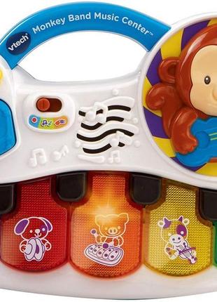 Vtech інтерактивне розвивальне музичне піаніно vtech monkey band для маленьких англомовні