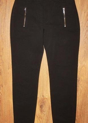 Плотные женские черные брюки mango suit xs