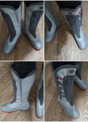 💖👍якість супер! шикарні спортивні чобітки з натуральної шкіри від "reebok"3 фото