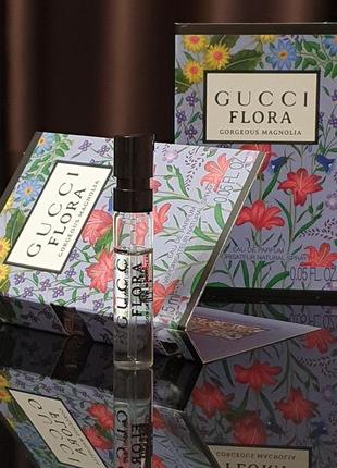 Оригинальный пробник gucci flora gorgeous magnolia eau de parfum_ 1,5ml