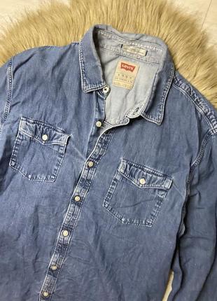 Джинсовая рубашка от levi’s2 фото