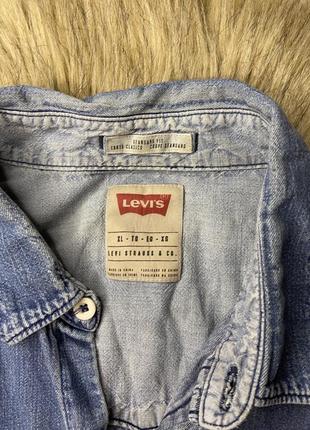 Джинсовая рубашка от levi’s4 фото