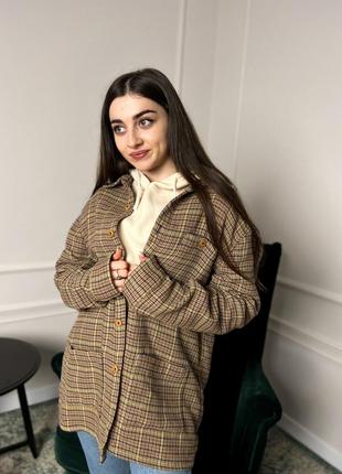 Тепленькая рубашка от zara