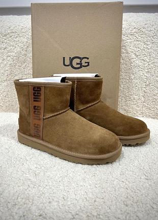 Ugg classic mini slide logo ||