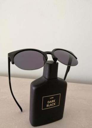 ❤тренд2022 коричневі темні легкі пластикові окуляри сонцезахисні солнцезащитные темные очки