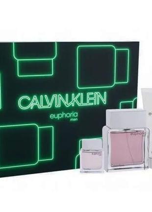 Calvin klein euphoria men (подарочный набор)1 фото