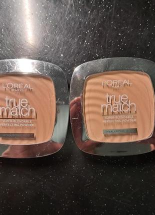 Компактна пудра з дзеркалом l'oreal paris true match powder4 фото