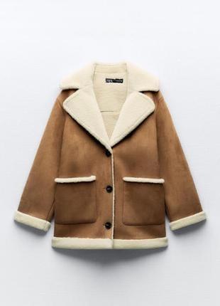 Дубленка зара