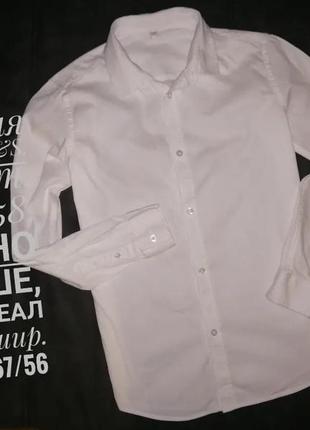 Рубашка белая m&amp;s