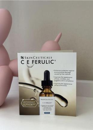 Высокоэффективное антиоксидантное средство skinceuticals c e ferulic serum миниатюра