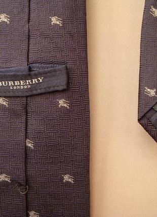 Burberry, шовк, оригінал, краватка.5 фото