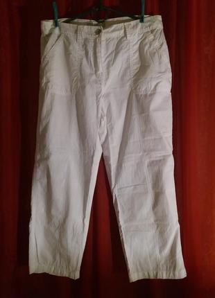 Брюки жіночі бріджи білі 46 розмір