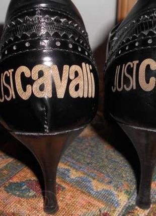 Туфлі just cavalli шкіра, італія, оригінал5 фото