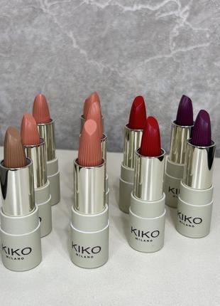 Кремовая помада kiko milano