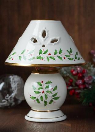 Lenox «holiday» candle lamp настільна лампа-свічка2 фото