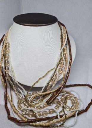 Ожерелье "винтажный шик", бижутерия из сша2 фото
