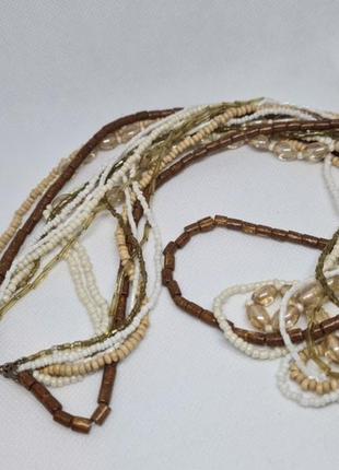 Ожерелье "винтажный шик", бижутерия из сша3 фото