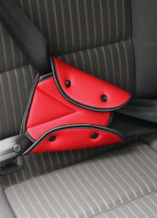 Адаптер автомобільного ременя безпеки becover red7 фото