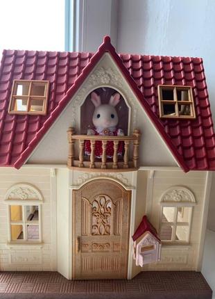 Sylvanian families 5567 starter house / сільваніан феміліс будиночок кролички7 фото