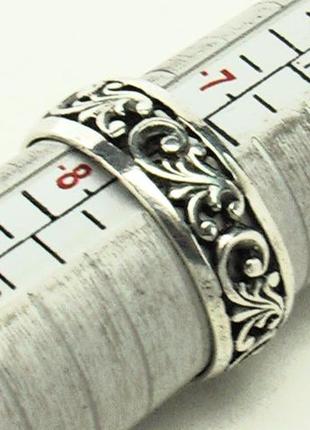 Кольцо перстень серебро ссср 925 проба 3,01 грамма размер 18