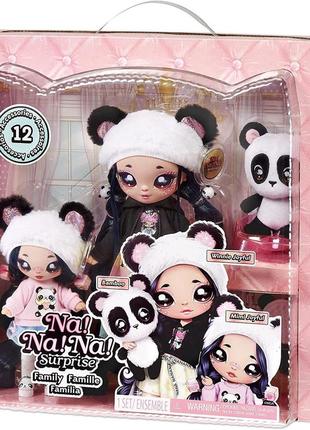 Игровой набор na! na! na! surprise family panda1 фото